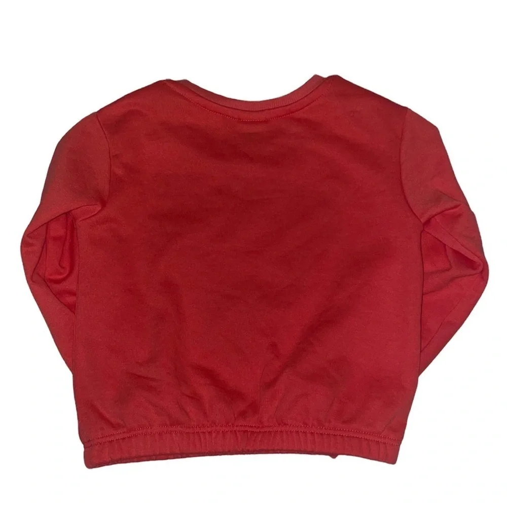 Disney Minnie Mouse Red Girls Sweater Size 7 - Picture 2 of 5